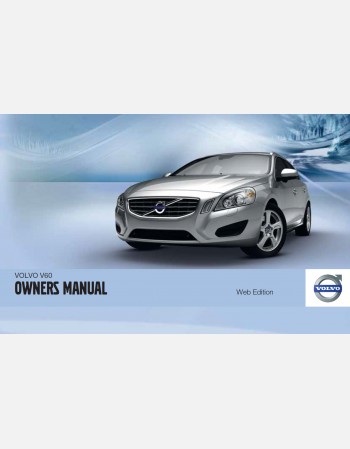 volvo v60 2011 owners manual lhd&rhd